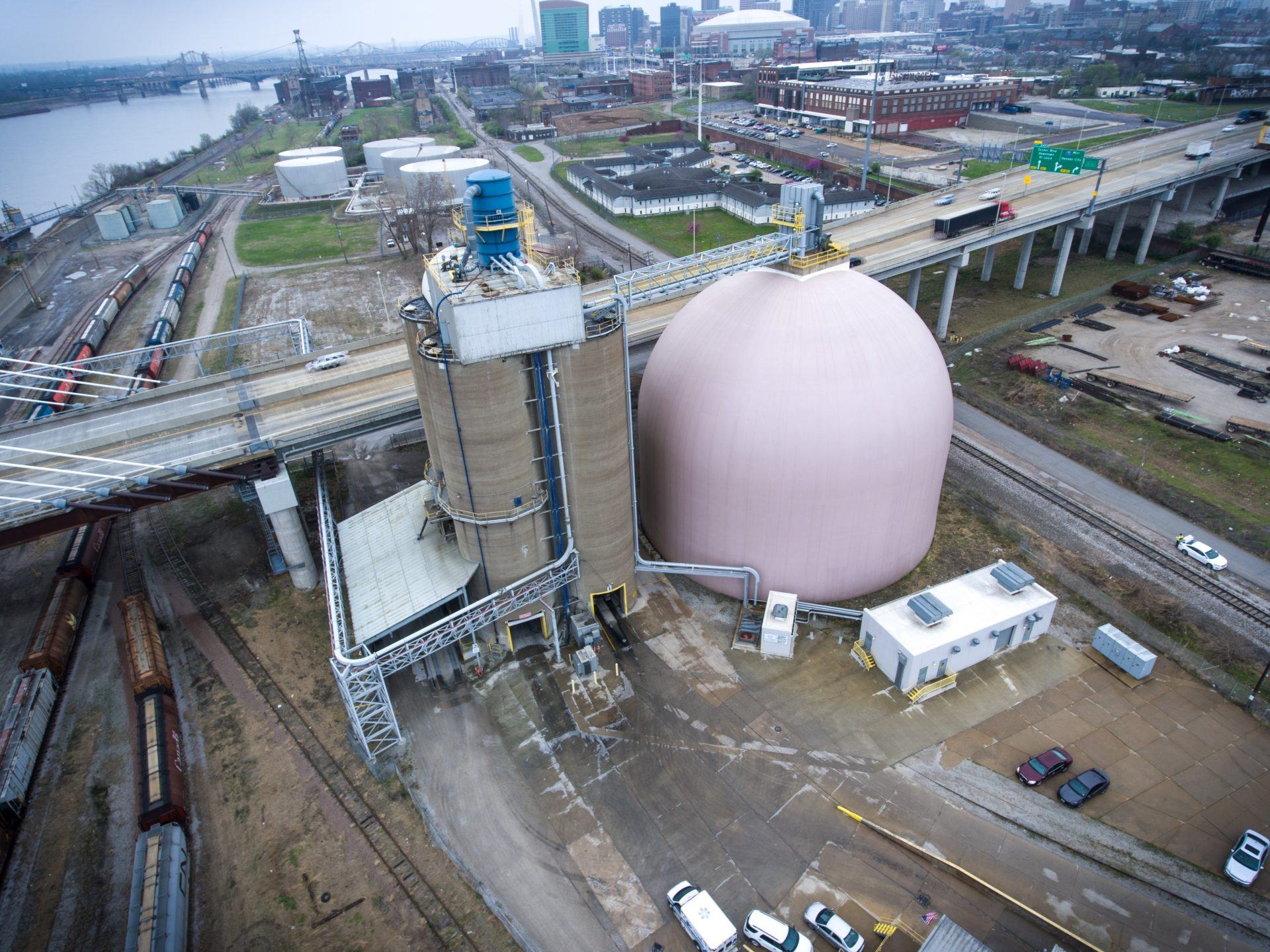 Continental Cement Company – Cement bulk storage – United States - Dome