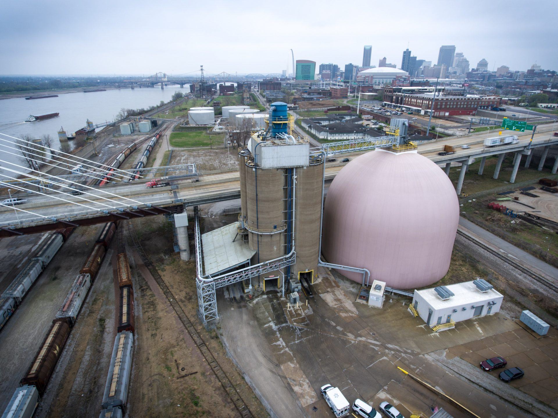 Continental Cement Company – Cement bulk storage – United States - Dome