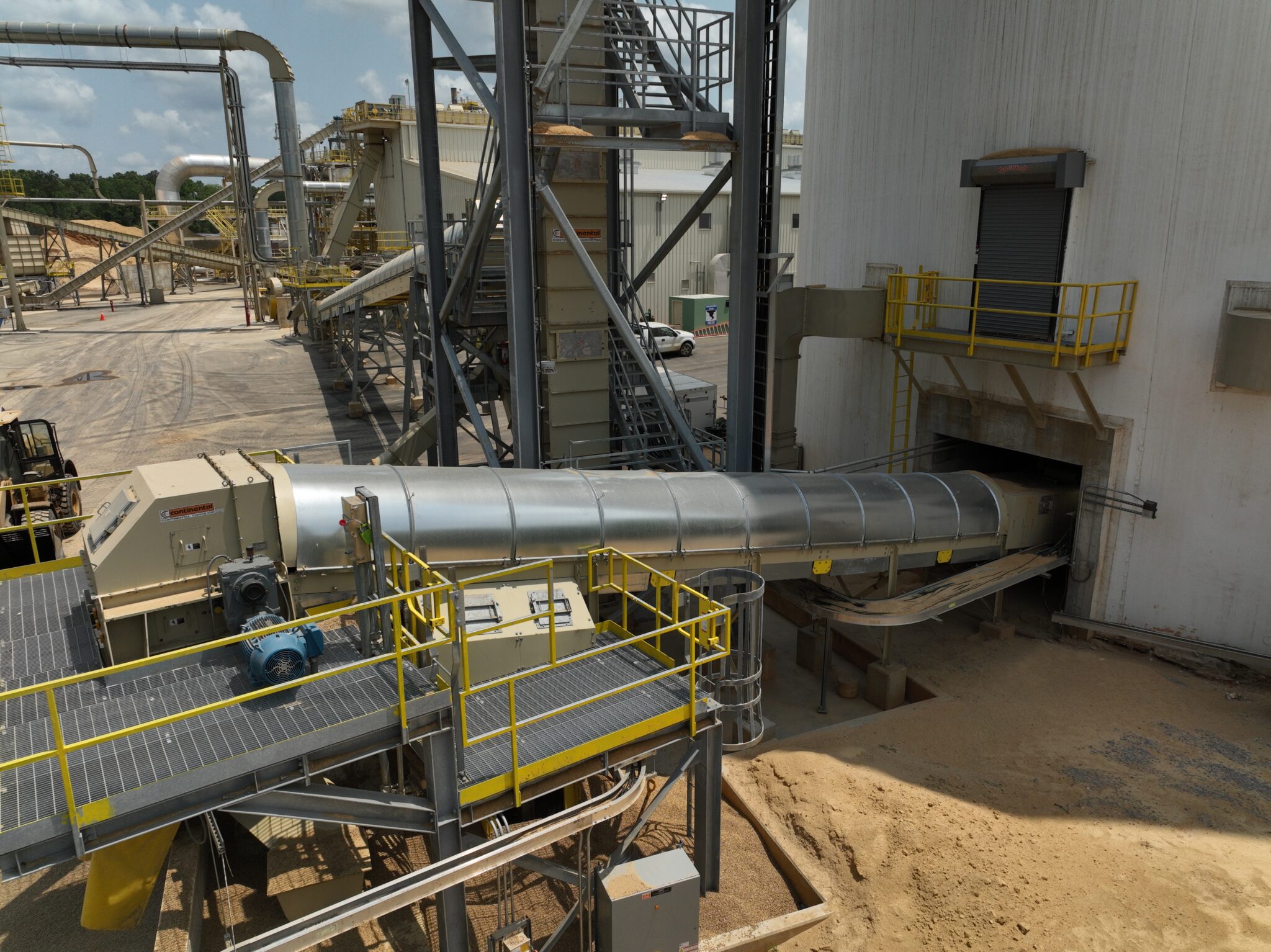 Drax WoodPellet DomeSilos Demopolis, Alabama, USA