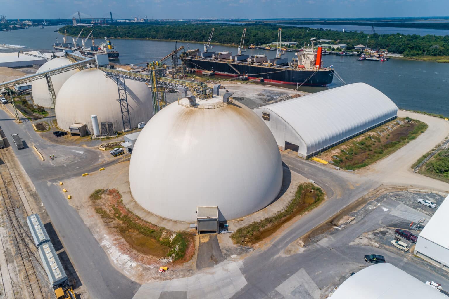 Dome Technology completes third dome for Peeples Industries