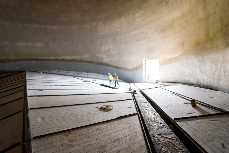 Ozinga floor