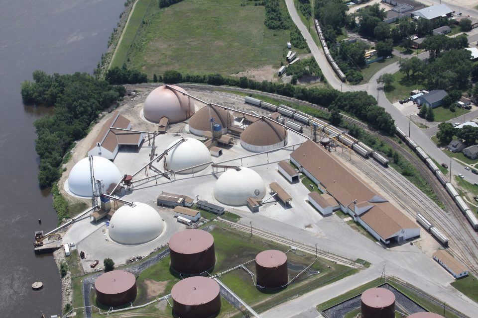 fertilizer storage domes