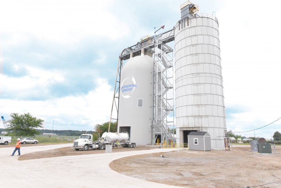 A turnkey project built for Continental Cement Co. in Memphis