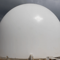 Located in Montgomery, Illinois, this dome will be used to store sugar for American Crystal Sugar Co.