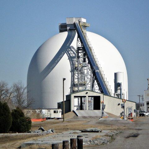 Borne à granulés de bois Enviva