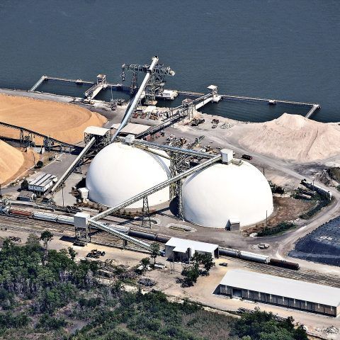 Terminal de biomassa da Geórgia