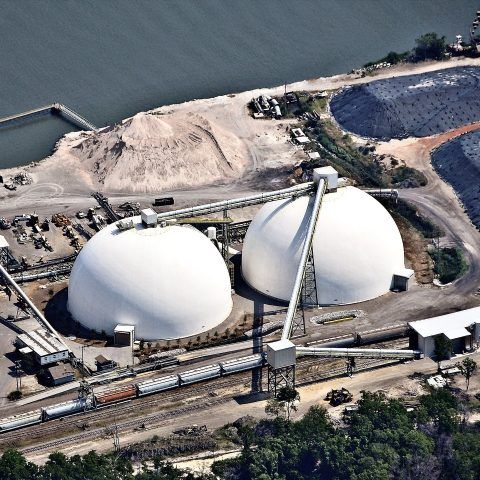 Terminal de biomasse de Géorgie